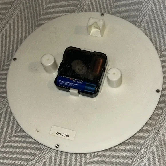 Vintage‎ Fossil Wall Clock Authentic "Great Design" Works Retro Style - Picture 3 of 3